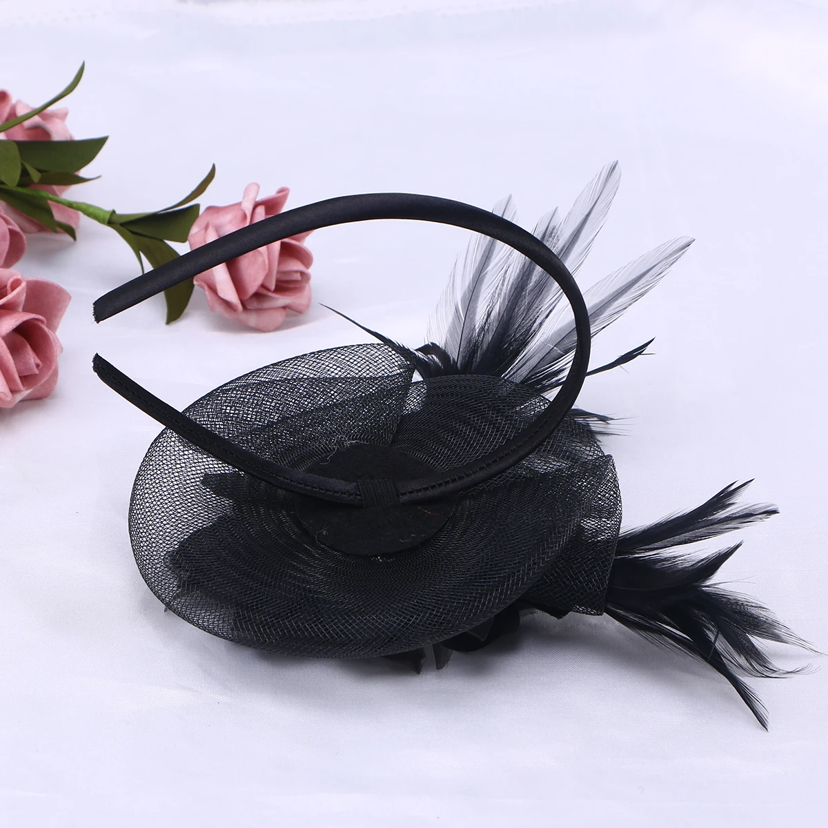 

Hairb Women Hoop Girls Headb Lady Hairb Black Hairstyle Accessory Lightweight Comfortable Festivals Party Hair