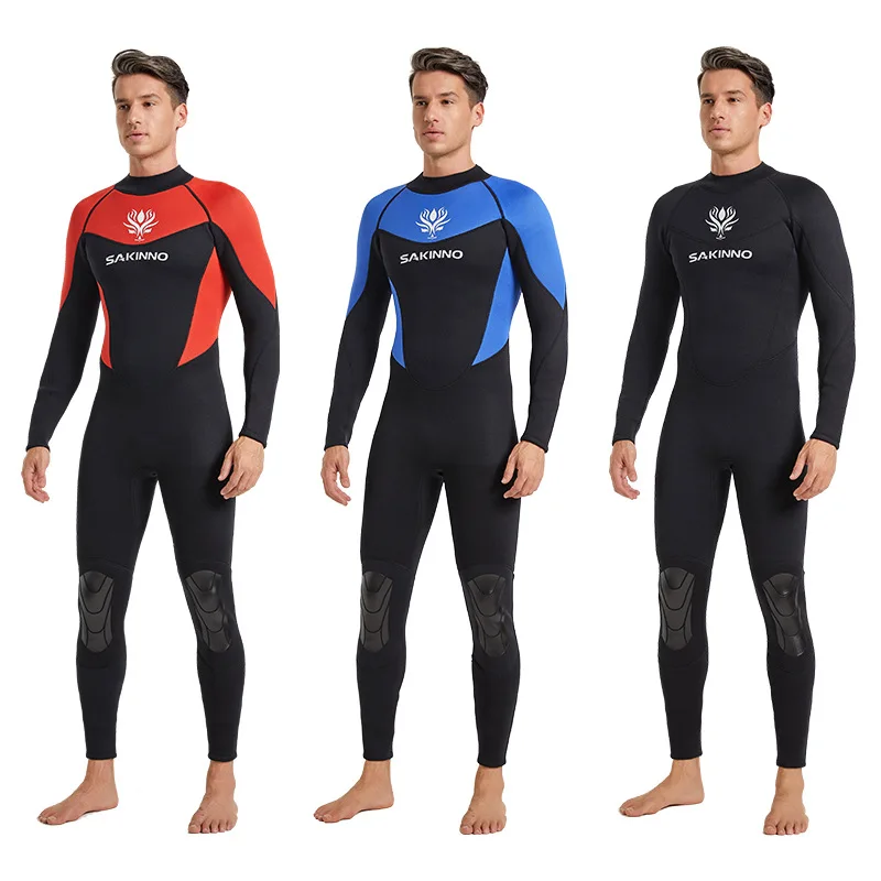 

3MM SCR Spearfishing Wetsuit Men Women Diving Suit One-piece for Hunting, Scuba Dive Snorkeling Swimming