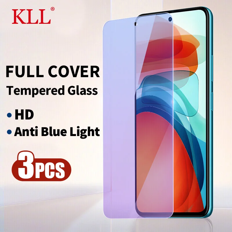 

1-3Pcs Anti Blue Light Tempered Glass for Xiaomi Redmi Note 11 10 10s 9 Pro Screen Protector Xiaomi 11t Pro Lite 10i 11i X3 Nfc