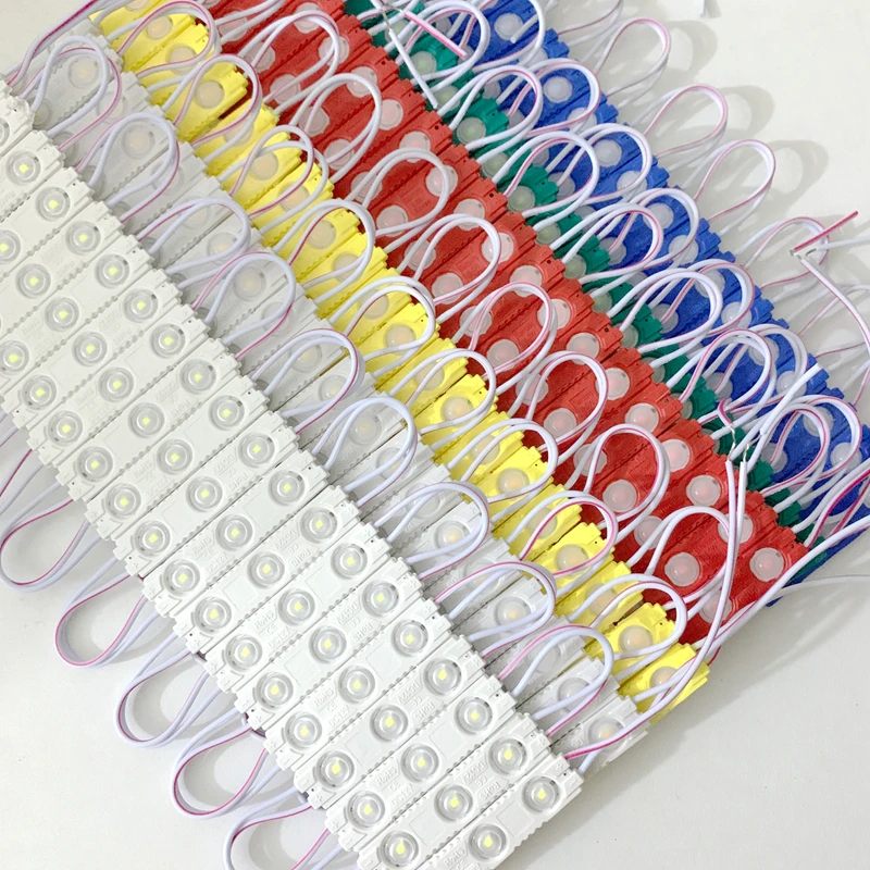 20 pz DC 12 V Modulo LED Luce SMD 2835 Super Luminoso Esterno Impermeabile Retroilluminazione per Negozio Segno Luce-box Decorazione Pubblicitaria