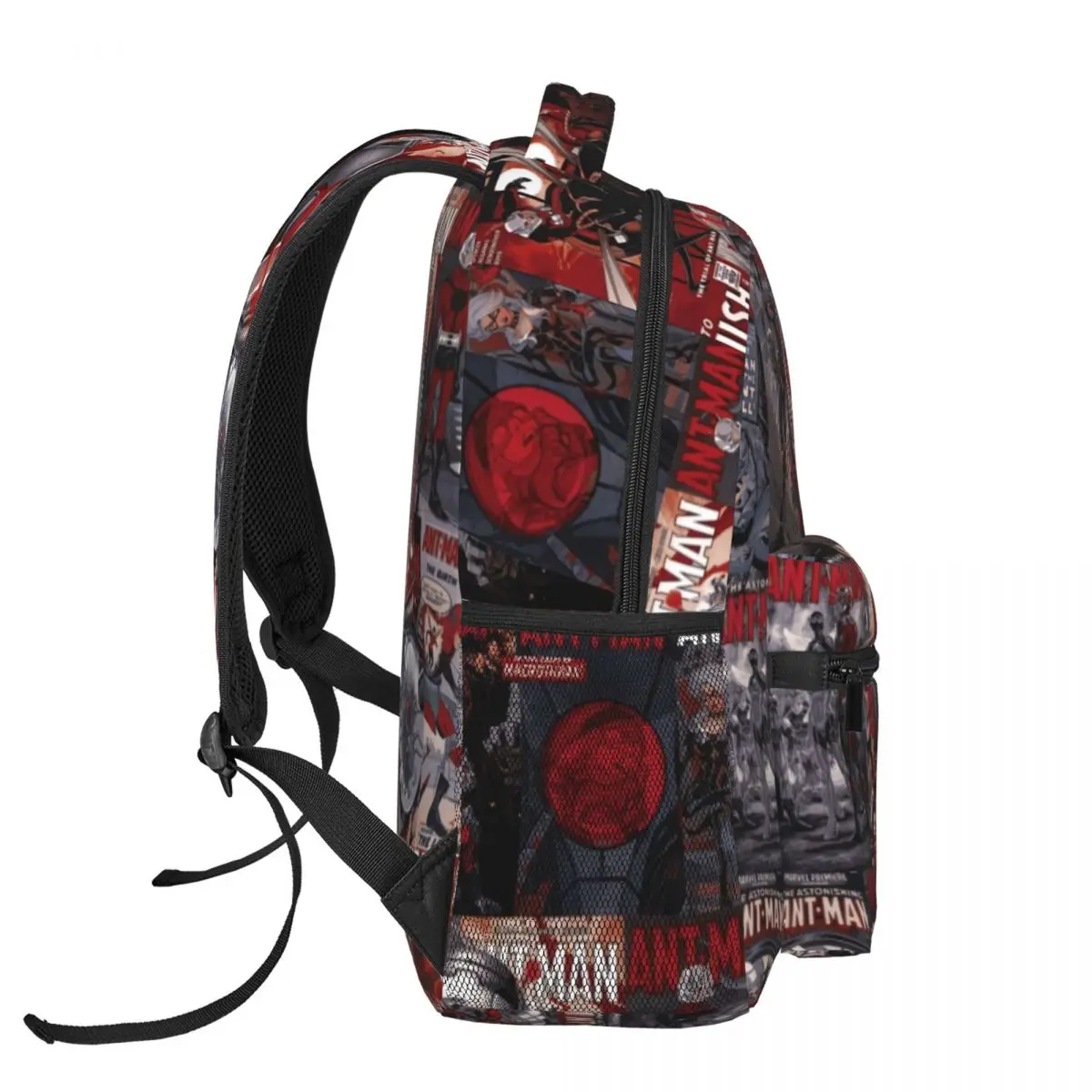 Mochila impermeável para laptop, alta capacidade, bolsa de viagem na moda, Ant Man, New College Fashion, 17"