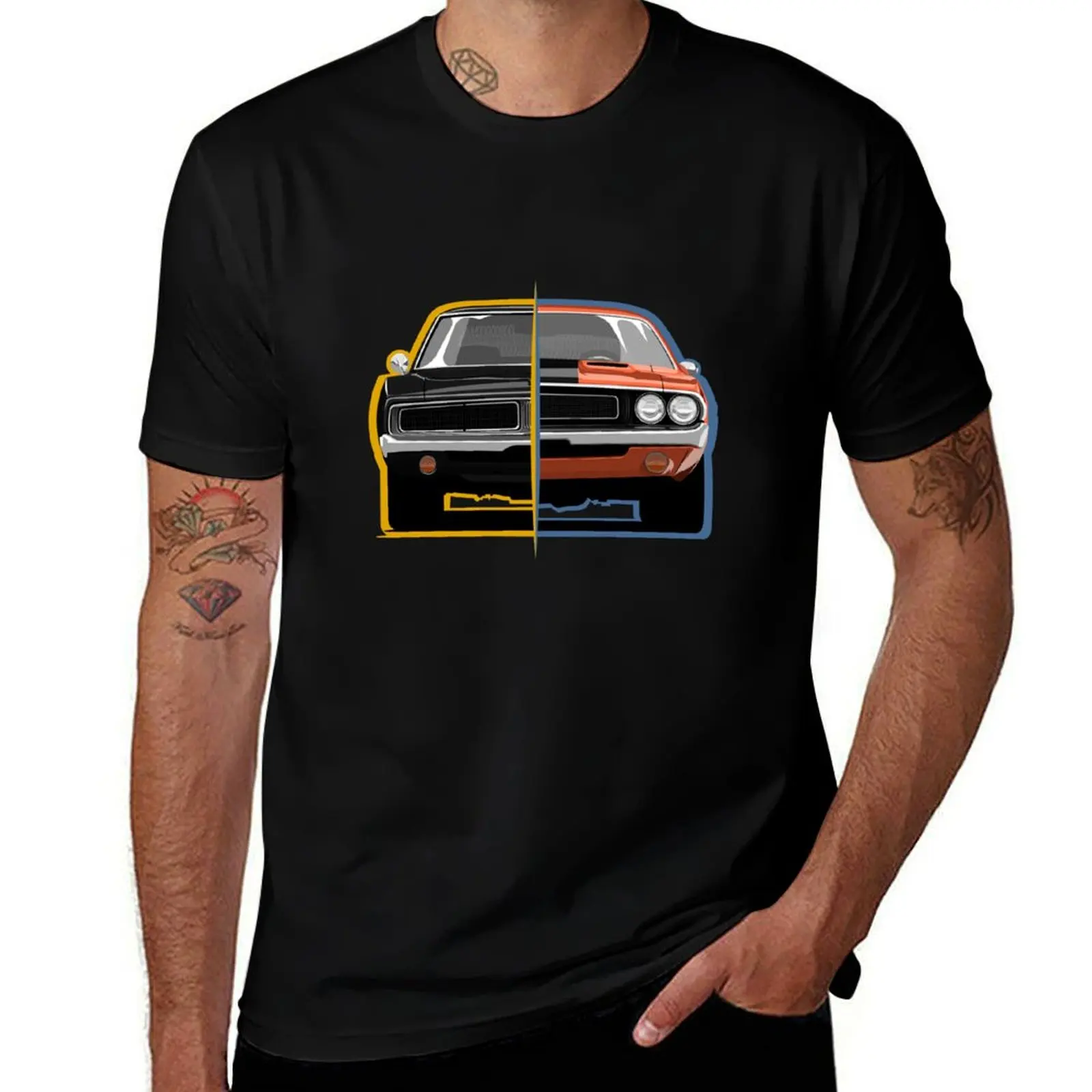 

Choose your side T-Shirt man t shirt cotton high quality black cotton t-shirt plain for man package T-Shirt