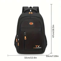 1 Pc Men's Backpack, Large Capacity Waterproof Casual Backpack,Adjustable Computer Backpack 6