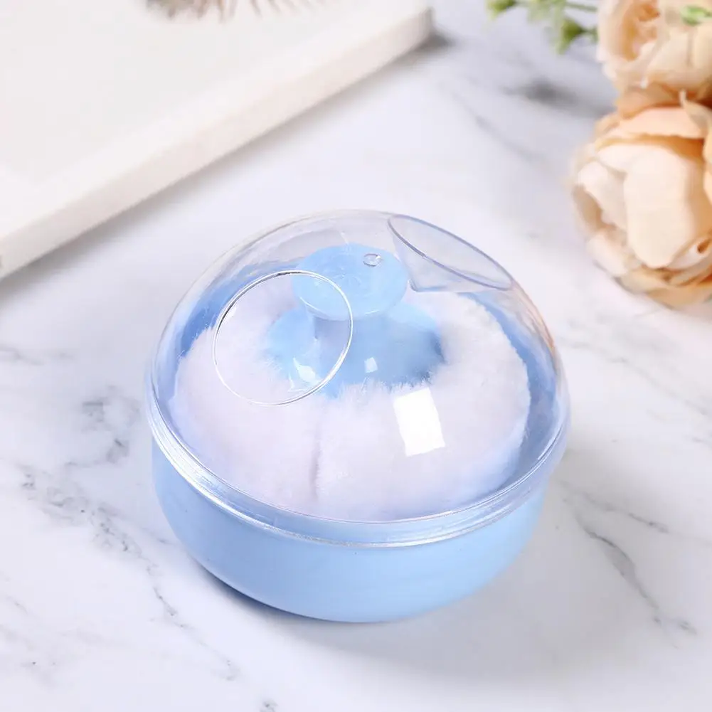 NEW High-end Infant Puff Box High Quality Body Baby Makeup Powder Face Children Case Baby Sponge Women Comfortable Talcum X2Q2