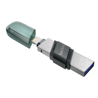 SanDisk iXpand Flash Drive USB3.0/USB3.1 Pen Drive 2-in-1 Flash Drive with Lightning and USB Type-A connectors FOR iPhone/iPad