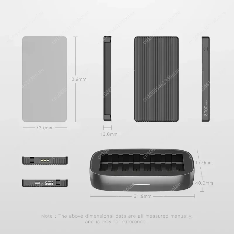 Usb Type C Cell Phone Docking Station Power Bank for Restaurant and Cafe