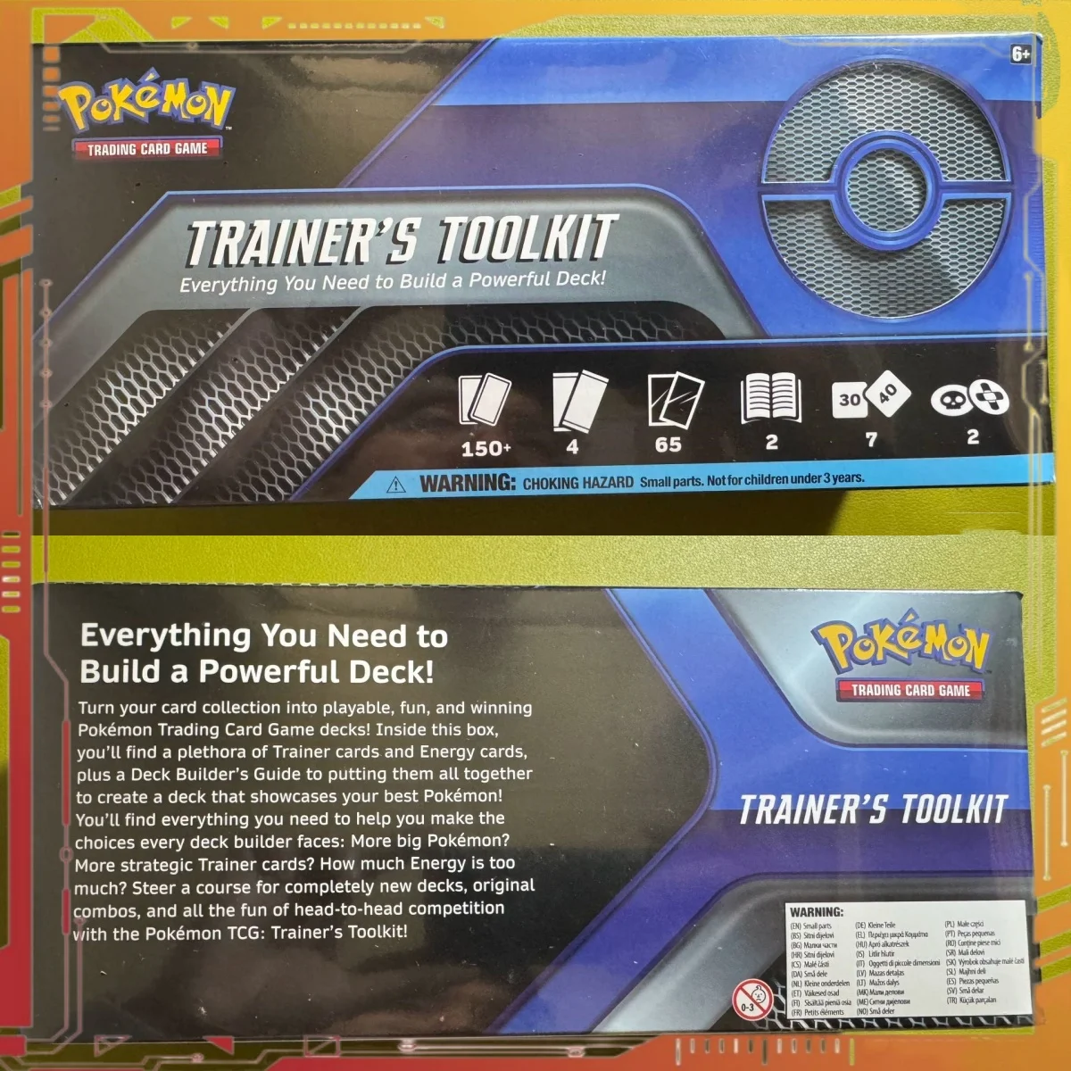 

Genuine PTCG Card Master Box Trainer's Toolkit English Edition Collection Card Set Box-New Precinct Toy Gift