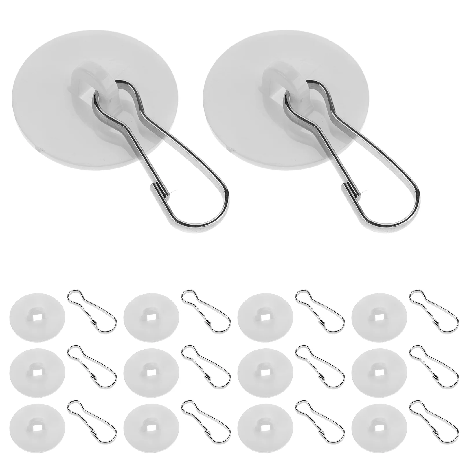 

60 Pcs Ceiling Disc Hook Self Adhesive Hooks Hanging Heavy Toggle Wings for Installation Iron