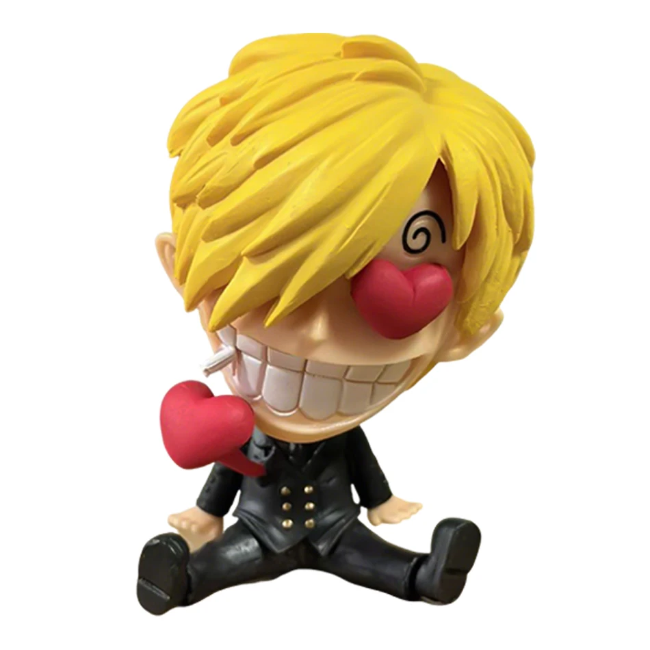 One Piece Q-Version Anime Figuren-Set 11-teilig Luffy Zoro Sanji Chopper Ace Sabo PVC Actionfiguren Sammlerstücke Modell-Spielzeug Geschenke Bestseller – Detail 6