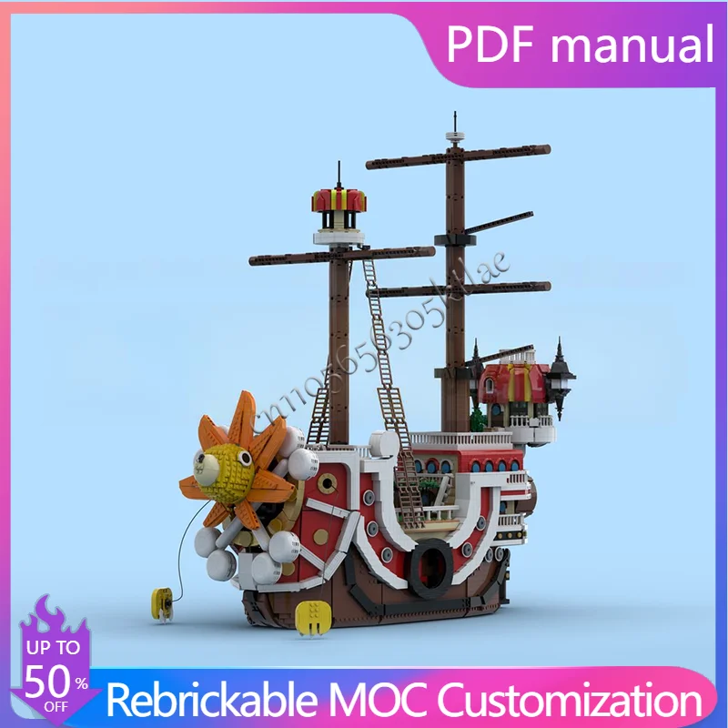 

8943 PCS MOC Creative Ship Of Sunny Dreams Building Blocks Model Educational DIY Assembly Toy Boys Christmas And Birthday Gifts