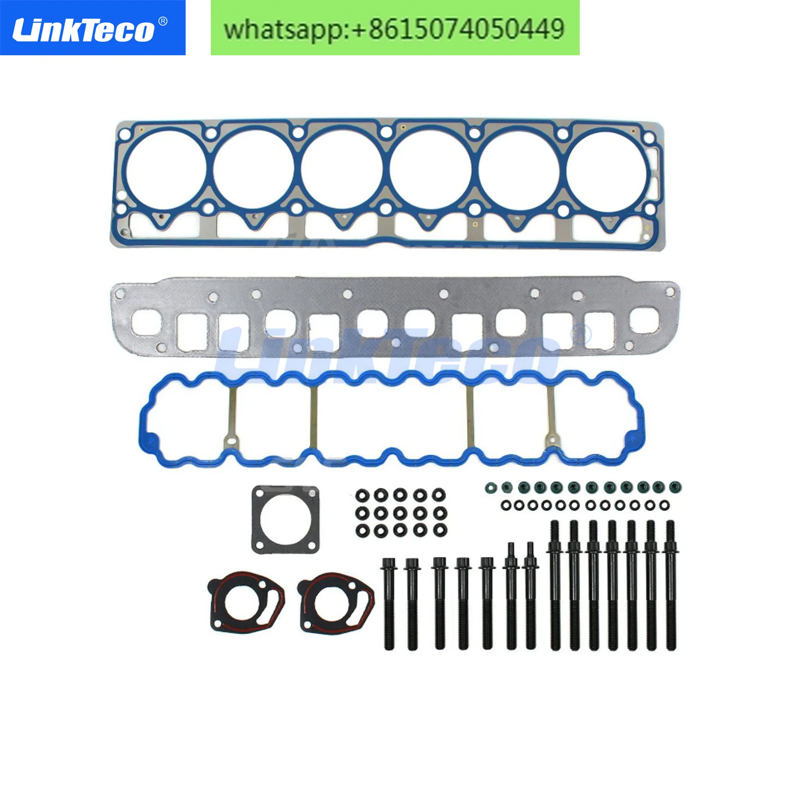 Suitable for Head Gasket Bolt Kit+Sealant Set