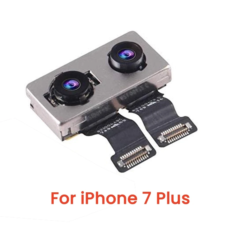 OEM Rear Camera For iPhone 7/7 Plus Main Back Camera Replacement for iPhone 7/7 Plus Main Rear Camera with Flex Cables 4K Video