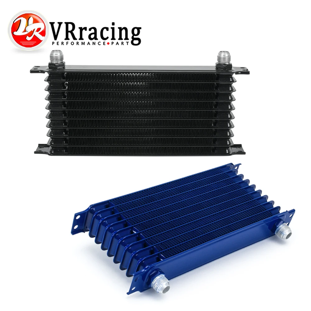 

VR - BLUE UNIVERSAL 10ROW 10AN-10AN UNIVERSAL ENGINE TRANSMISSION OIL COOLER TRUST TYPE VR5110B