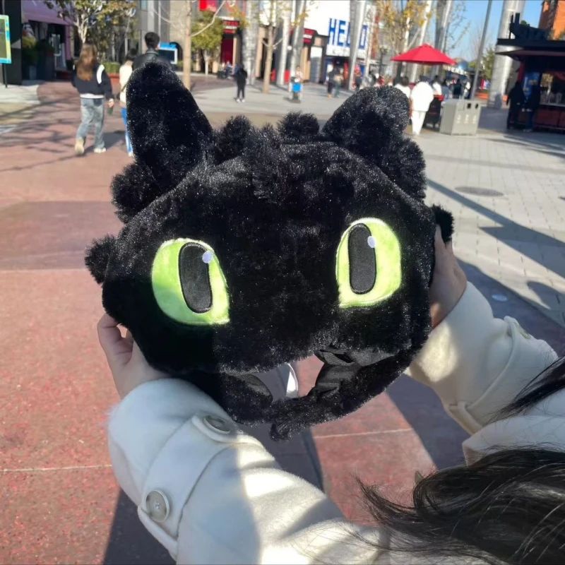 หมวกตุ๊กตาไร้ฟันสำหรับเด็กผู้หญิง อุ่น น่ารัก วิธีการฝึกมังกรของคุณ ของเล่นหมวกการ์ตูนสร้างสรรค์ ของขวัญสำหรับเด็กผู้หญิง