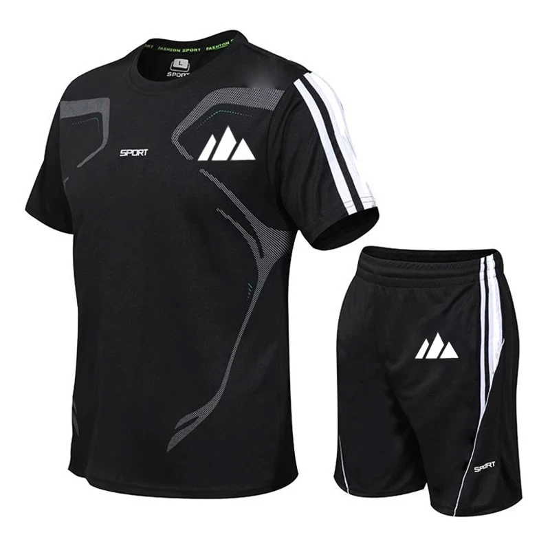 

Men's casual suits, outdoor activity running suits, travel sportswear sets, park and beach outings, quick-drying and lightweight