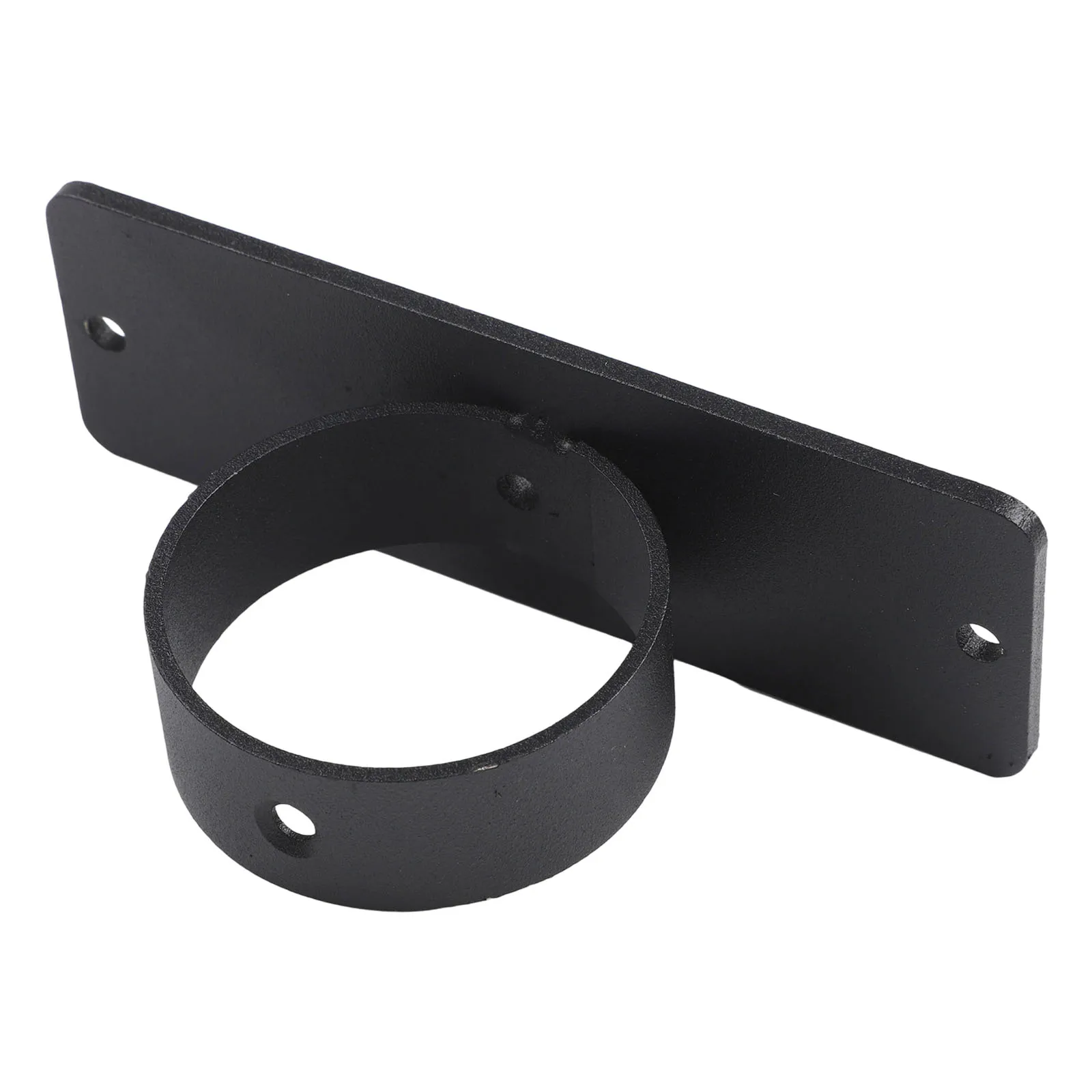 

Stainless Steel Brackets 12*5*4cm Black Rope Clamps Complete Installation Package Effortless Setup Rust-Proof Coating
