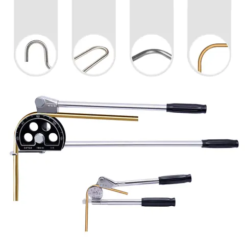 सिवर 3/4'' मैनुअल ट्यूब पाइप बेंडर 180° प्लंबिंग उपकरण स्टील, कॉपर और एल्युमीनियम के लिए कई क्षेत्रों में उपयोग किया जाता है 12 best sales ट्यूब उपकरण - №6