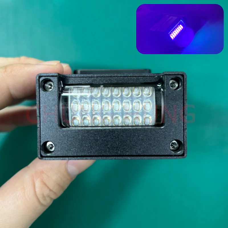 Suitable for Epson XP600 TX800 DX5 G5 G6 UV flatbed printer UV tube high-power fast drying air-cooled UV LED curing lamp