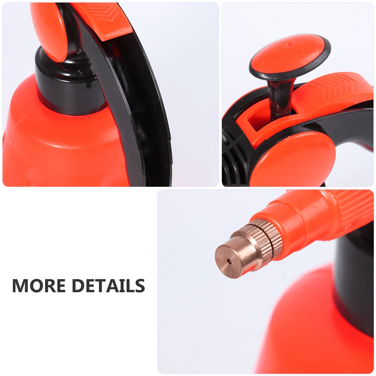 

1Pcs Atomization Spray Bottle 1L Red Fine Mist Nozzle Adjustable Sprayer for Household Garden Car Detailing Outdoor Cleaning