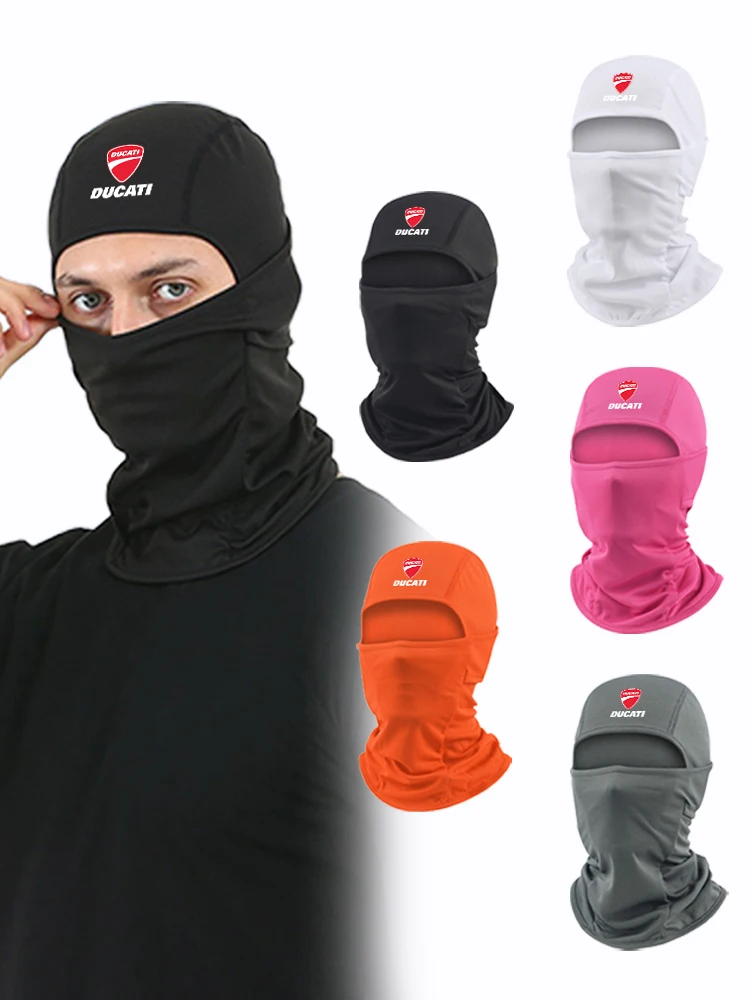 AliExpress Motorcycle For Ducati Monster Emblem Outdoor Sun Protection Neck Cover Scarf Cycling Riding Mask Dustproof Sports Quick Drying
