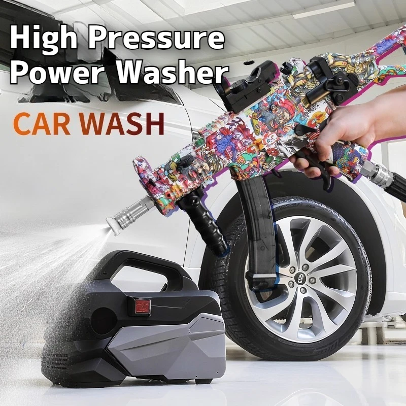Myjka ciśnieniowa, pistolet natryskowy do mycia samochodów, szybkozłącze do pianownicy i węża ogrodowego, profesjonalne narzędzie do czyszczenia samochodów