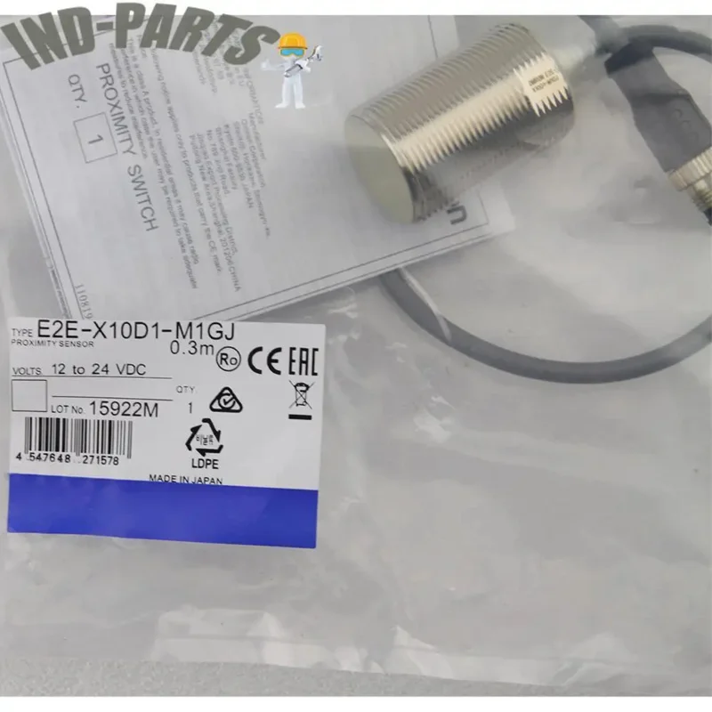 Replacement for Omron E2EX10D1M1GJ E2E-X10D1-M1GJ Proximity Switch Sensor