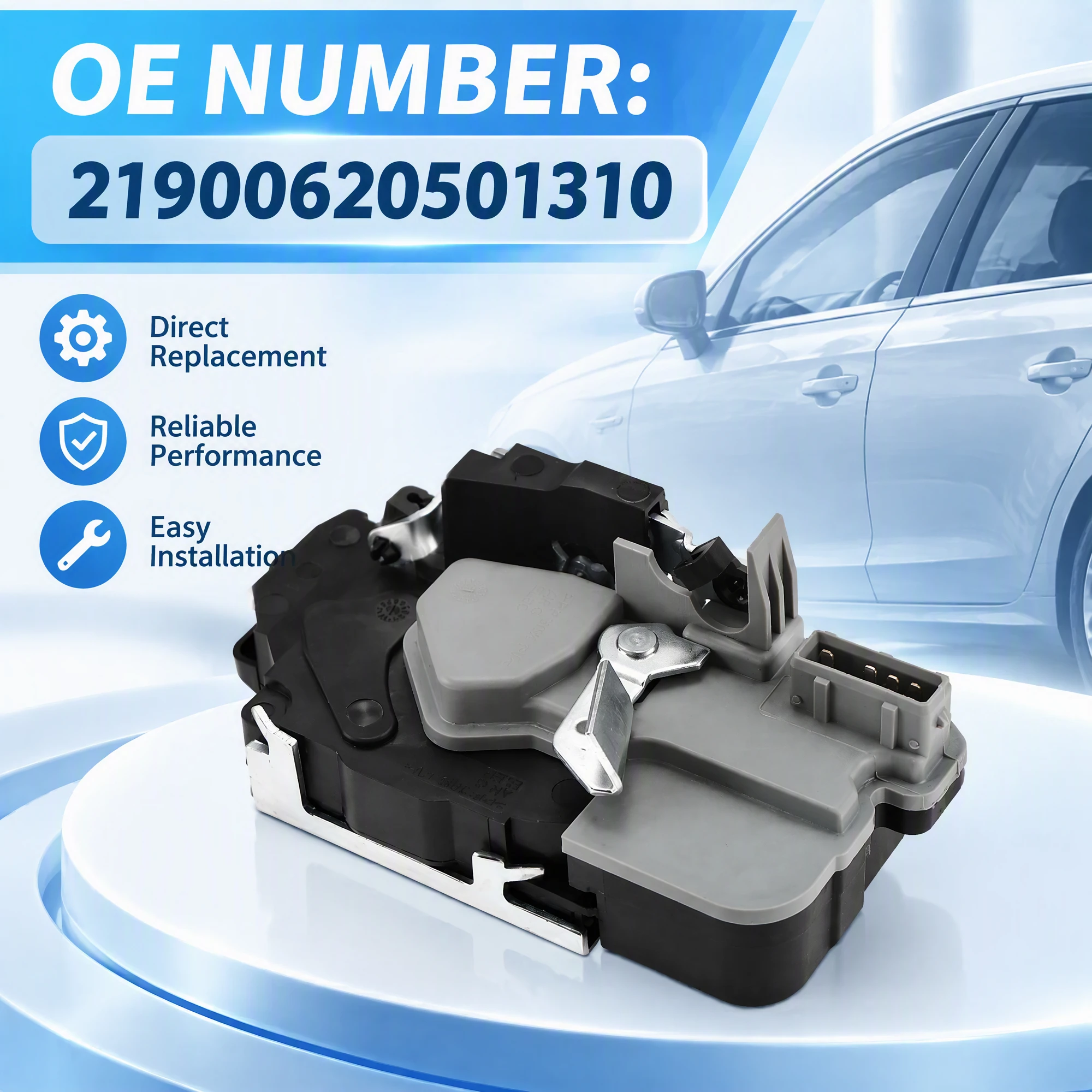 X Autohaux Power Door Lock Latch Actuator for Citroen Berlingo B9 08-18