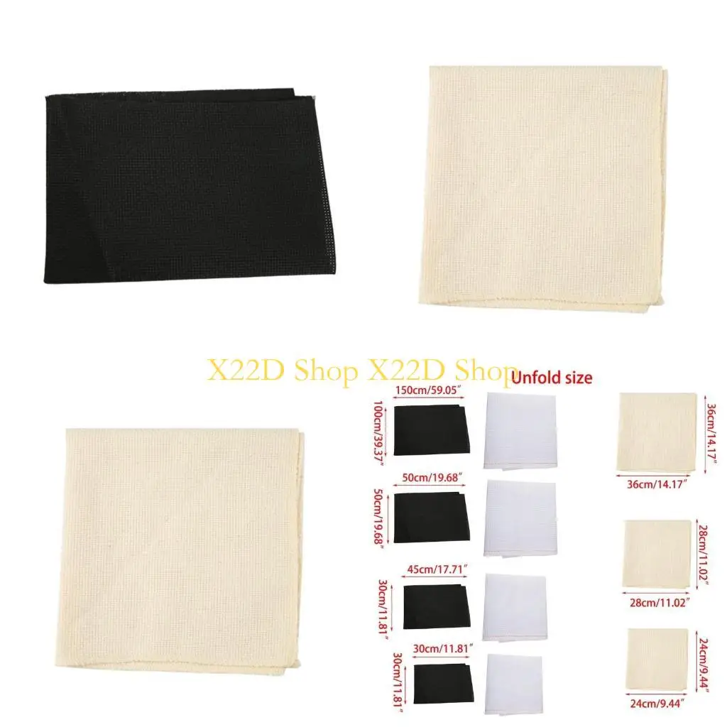 X22D Stitch Aida- Cloth for Home DIY Embroidery Decorations Needlework Craft