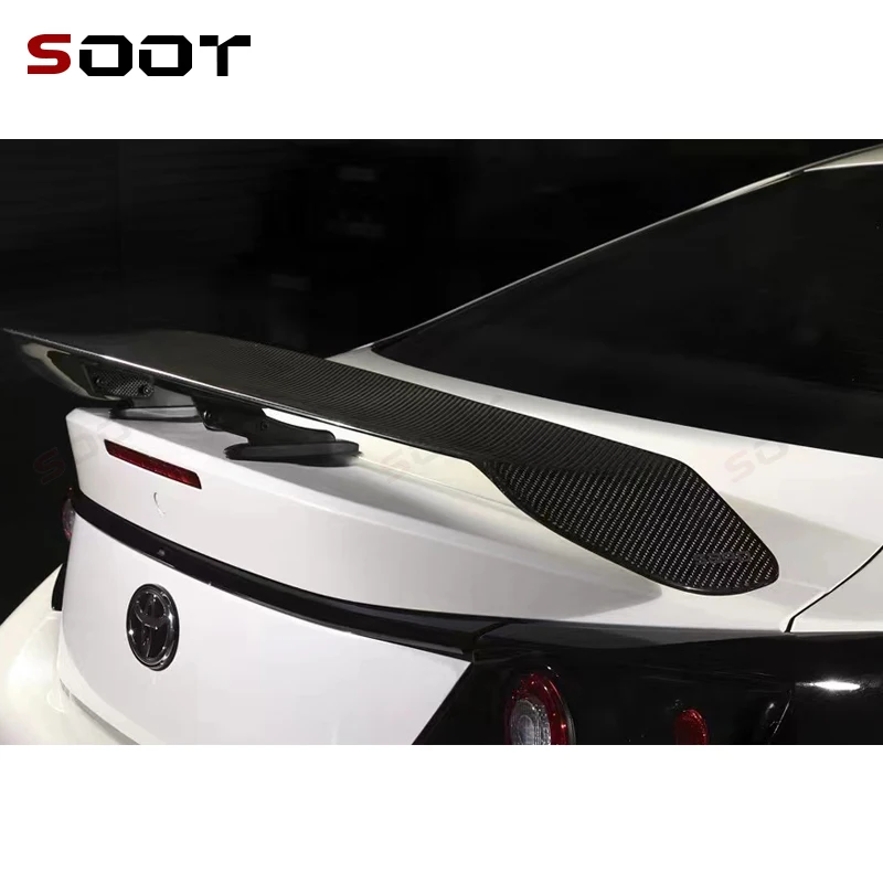 لتويوتا GR86 سوبارو BRZ ZN8 ZC8 ألياف الكربون الذيل زعانف الخلفية الجذع المفسد دليل الجناح الخلفي الجناح سيارة الجذع كلبشة SD نمط #5