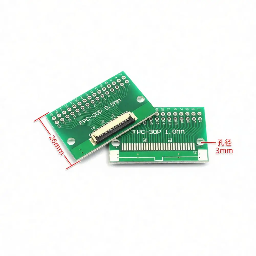 High Quality FPC FFC Interface Adapter 0.5mm 1.0mm To 2.54mm DIP Module For RISYM Industrial Electrical Test Repair Tooling