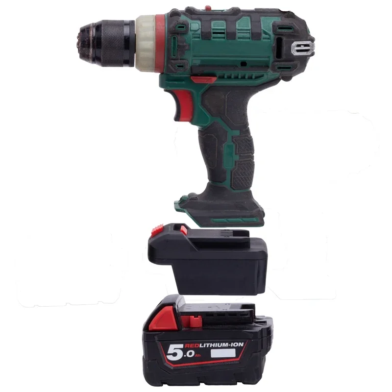 Adaptador batería 18V Makita Bosch Milwaukee Dewalt a Parkside X20V - imagen 5