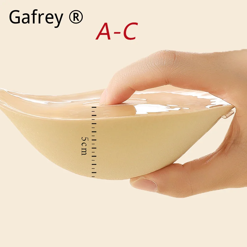 Breast Bra 5cm Thick Adhesive Padded Bra Invisible Breast Stickers for Small Breasts Lift Up Adhesive Pads Chest Pasties