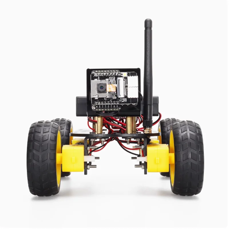 Nova atualização! Kit robô de carro inteligente ESP32 CAM Kit de carro pequeno fácil de montar com câmera