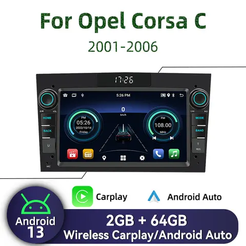 6 best sales opel corsa c radio - №2