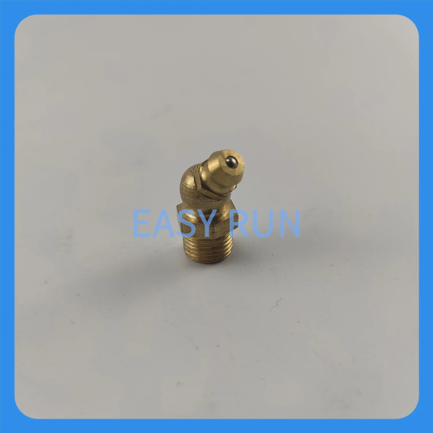 Grease nozzle, copper oil nozzle, oil head,  oil gun, oil nozzle, grease gun head, bent oil nozzle, R1/8 M10*1 thread