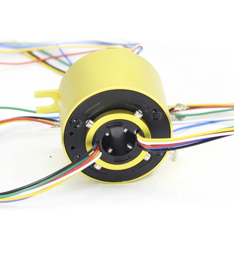 Internal Hole 25.4 Slip Ring 2 4 6 8 12 To 24 Conductive Slip Ring Set