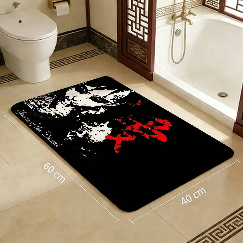 Anime G-Gaara Entrance Door Mat Nordic Style Home Doormat Bathroom-Toilet Mats Bedroom Hotel Decor Mat