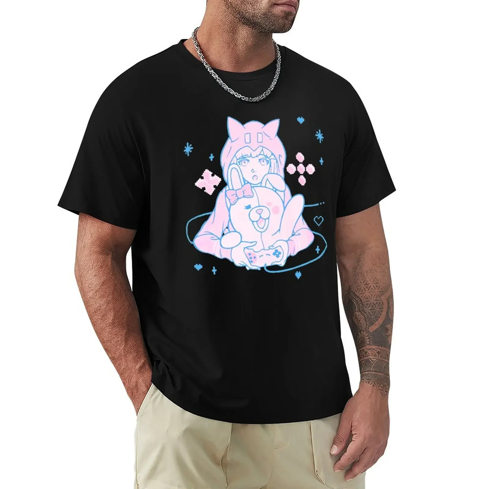 Danganronpa 2: Ultimate Gamer Chiaki Nanami Pastel (Danganronpa 2: Goodbye Despair) T-Shirt