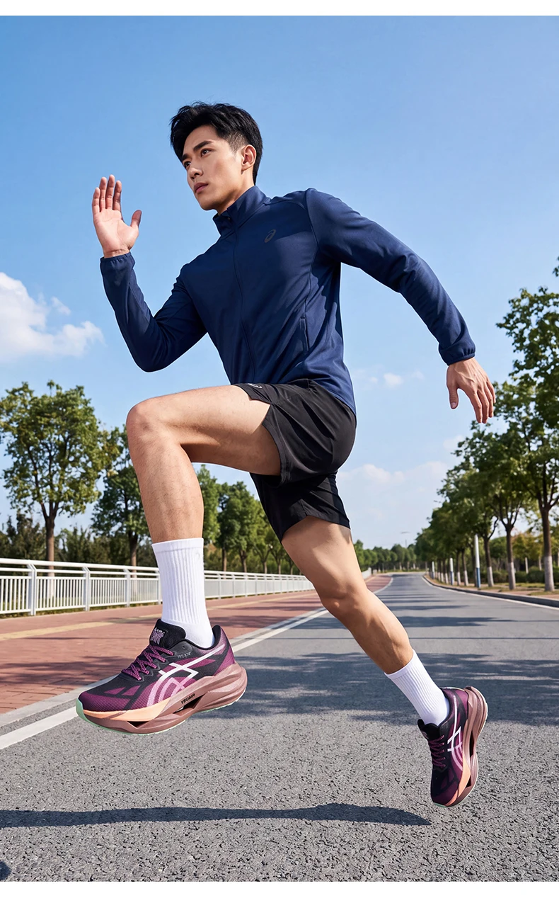 Marathon-Laufschuhe für Herren, leichte Spezial-Sportschuhe, Sneaker mit Carbonplatte, trendige, atmungsaktive Sportschuhe für Damen. – Detail 21