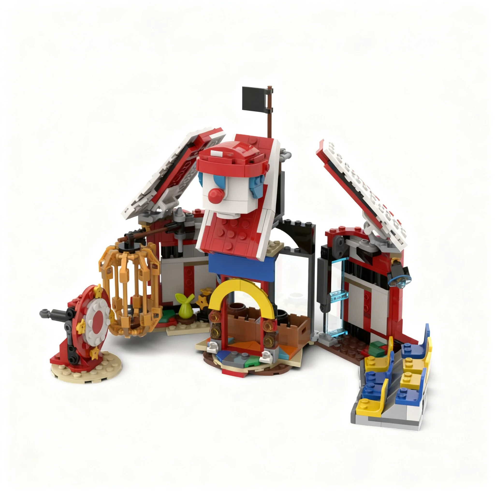 449pcs MOC OnePieces - Book Manga Nook Model Building Blocks Christmas Gift Construction Toy DIY Display Education Creative 3D