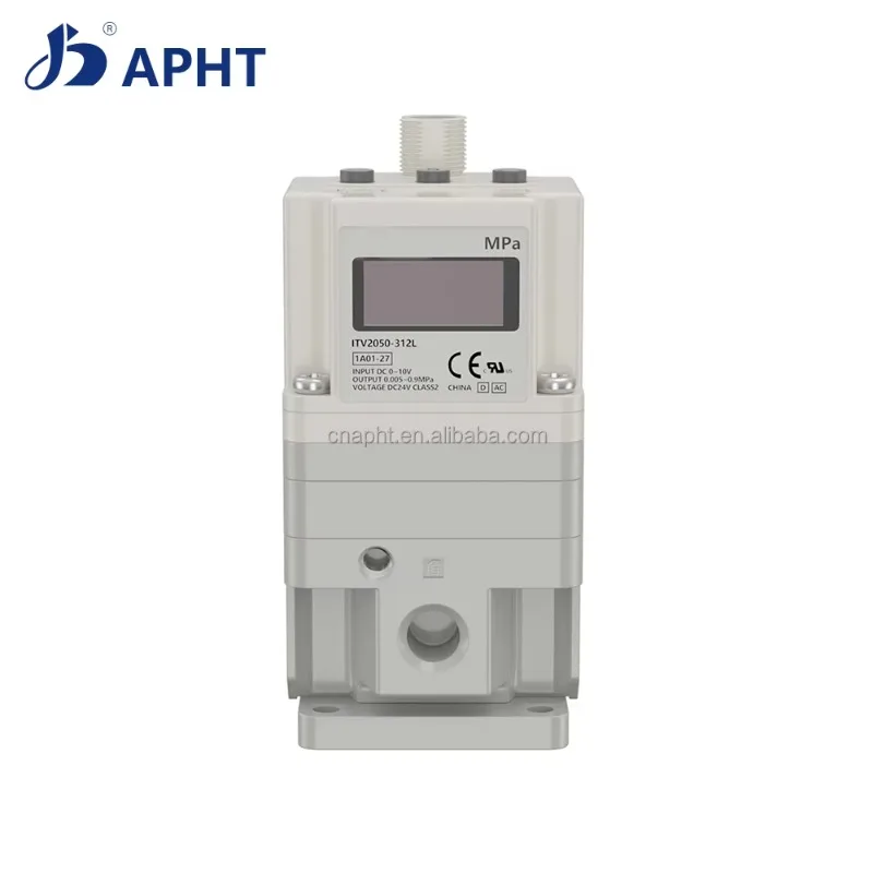 SMC نوع ITV منظم هوائي كهربائي صمام متناسب محرك كهربائي تنظيم الضغط الإلكتروني