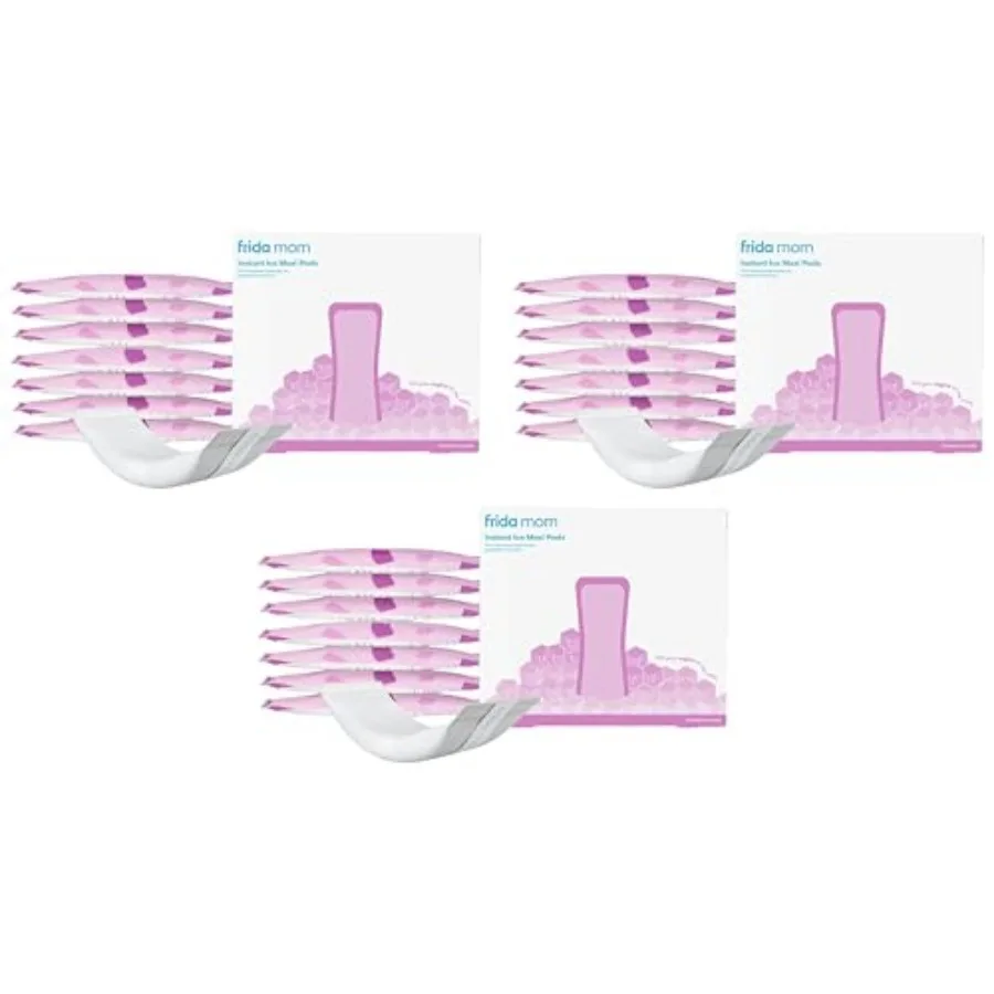 

Frida Mom, Absorbent Perineal Ice Maxi Pads, Instant Cold Therapy Packs and Maternity Pad in One Pack of 3