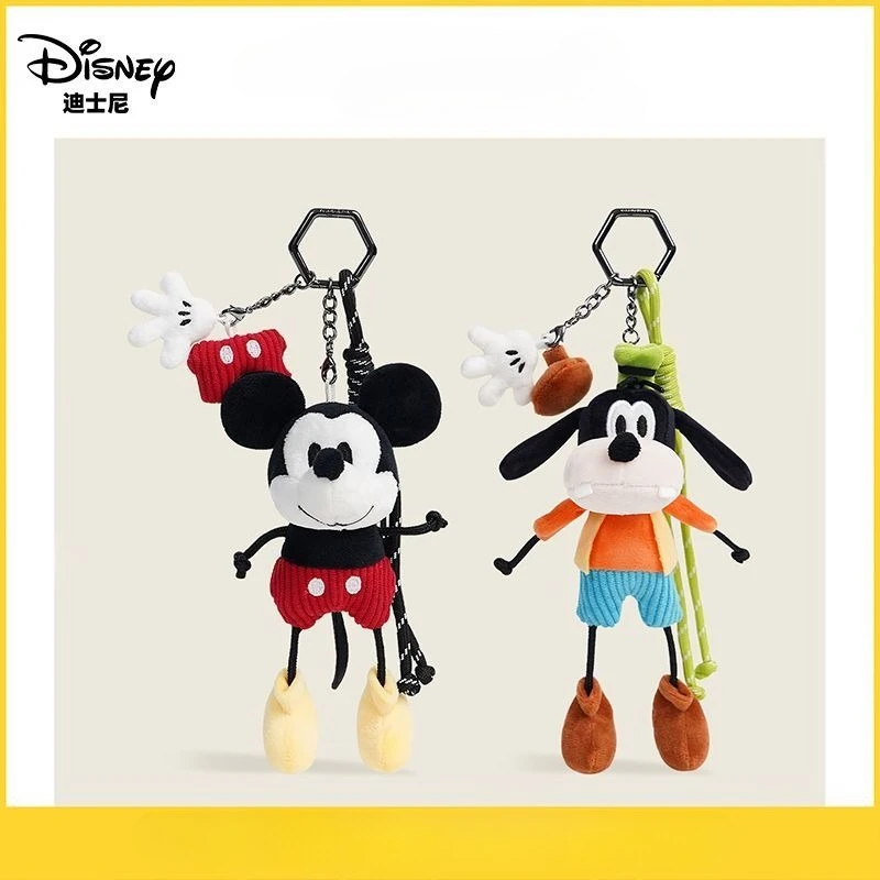 

Милый плюшевый рюкзак с Микки Диснеем, креативный и персонализированный унисекс, одинаковый брелок для пары, подарок, оптовая продажа