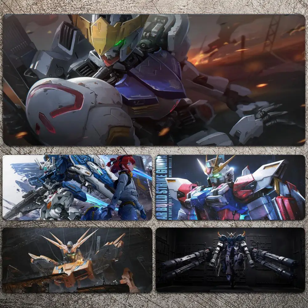 

Japanese Anime Cartoon G-Gundam Mousepad Large Gaming Mouse Pad LockEdge Thickened Computer Keyboard Table Desk Mat