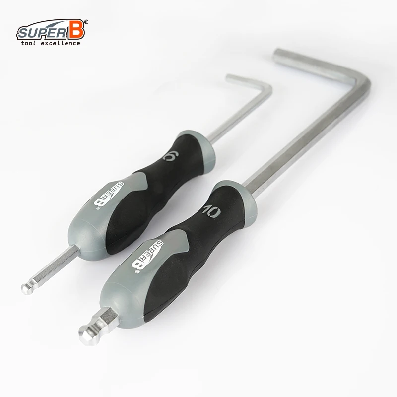 

SUPER B TB-7535 TB-7545 Bicycle Hex Wrench MTB Road Bike 6mm/10mm High-grade Steel Allen Key Spanner Bicycle Repair Tools