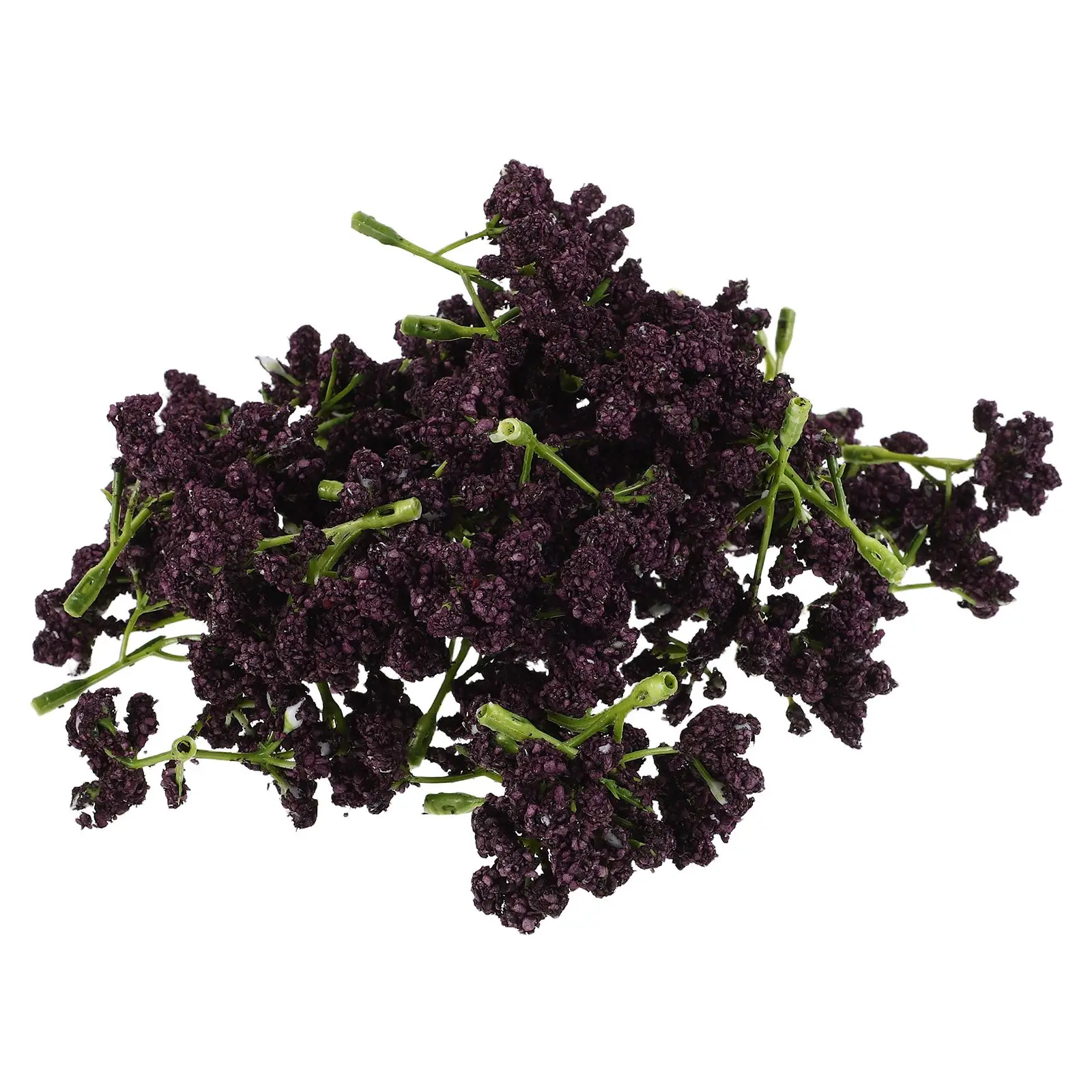 

100 Pcs Artificial Foam Flowers Sturdy Plastic Stamens DIY Decorative Wedding Mini Crafts Faux Flower Heads Accessories