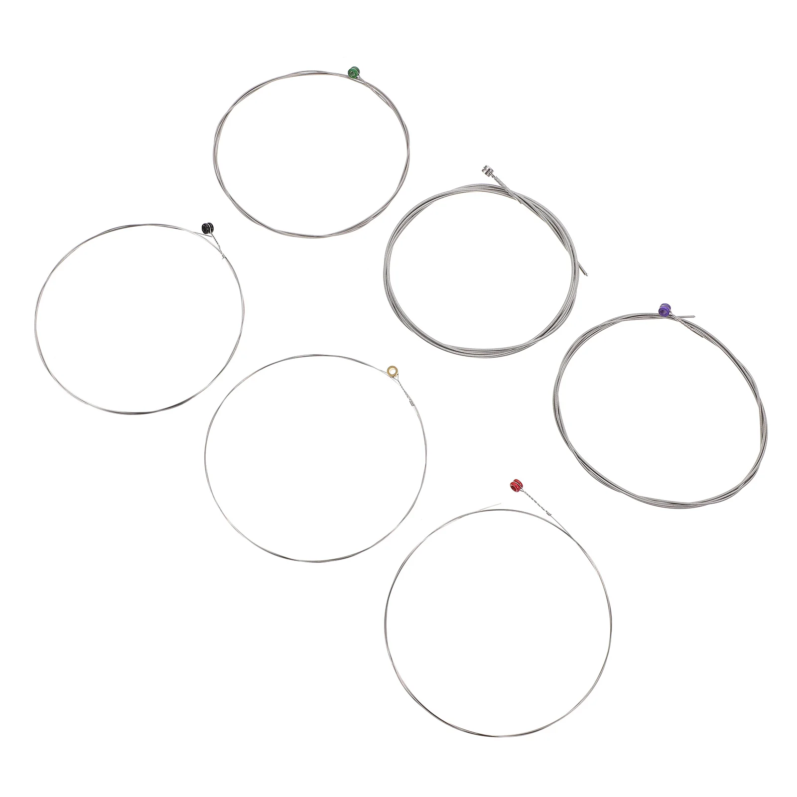 

2Sets Premium Electric Guitar Strings Kit Corrosion Resistant Long Playing Life Replacement Strings for Studio Home Use