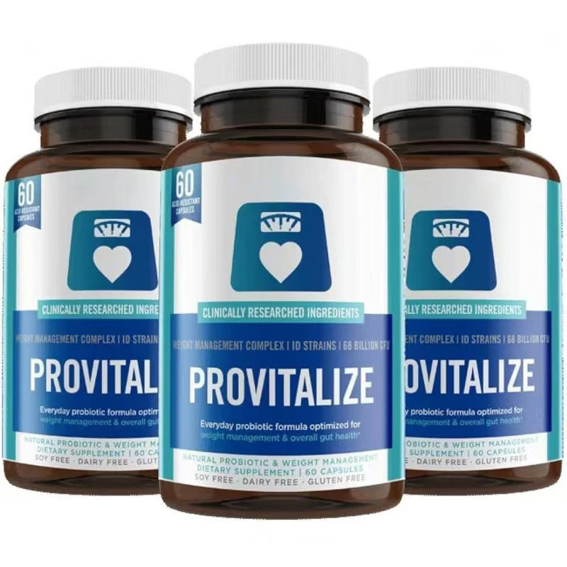 Provitalize Women Probiotic Capsules Infused with Turmeric Curcumin, Digestive Support, Menopause Balance & Joint Relief, 60 CT