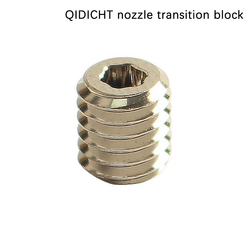 1Pcs High Flow CHTNozzle Copper Volcano Adapters For QIDI X-Max 3 Block To V6 Nozzle ZS V6 Hotend