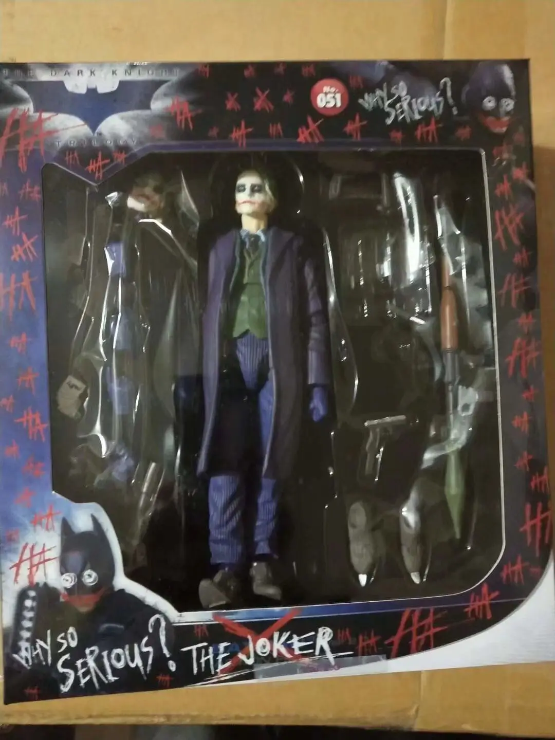 

Heath Ledger Clown Figure Set - Clown Movie Joint-Acting and Face-Changing Anime Figure Set